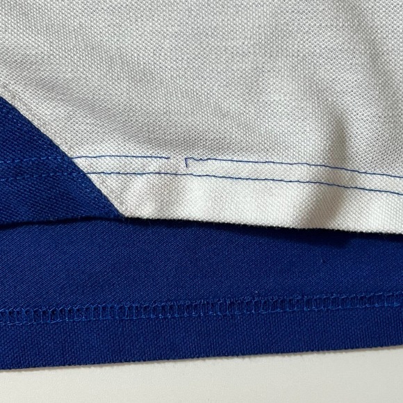 NEW YORK GIANTS Mens Polo Shirt Embroidered Striped XL NFL Football - Picture 10 of 10